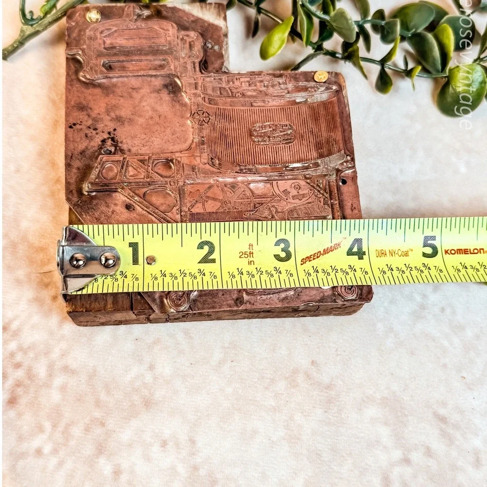 Antique Copper Printing Plate‎